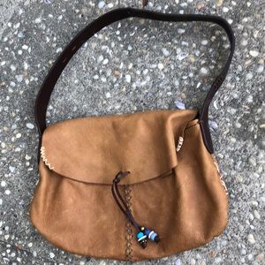 LUCKY BRAND vintage inspired boho handbag